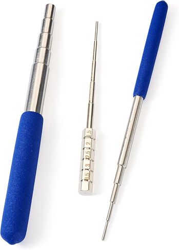 3Pcs Wire Looping Winding Rod, Wire Wrapping Tool Round Multi Jump Ring Mandrel Looping Rods Forming Rings Tool Set for DIY Jewelry Making in Saudi Arabia