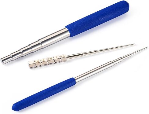 3Pcs Wire Looping Winding Rod, Wire Wrapping Tool Round Multi Jump Ring Mandrel Looping Rods Forming Rings Tool Set for DIY Jewelry Making in Saudi Arabia