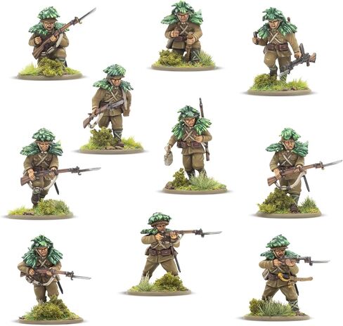 Warlord Games Japanese Army Infantry Platoon - 28mm Scale Plastic Miniatures for Bolt Action Highly Detailed World War 2 Miniatures in Saudi Arabia