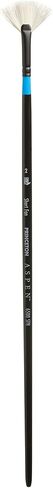 Princeton Artist Brush Co. Aspen Series 6500 - مروحة قصيرة بمقبض طويل مقاس 2 - فرشاة طلاء اصطناعية واحدة بالزيت والأكريليك للرسم على القماش واللوحة in Saudi Arabia