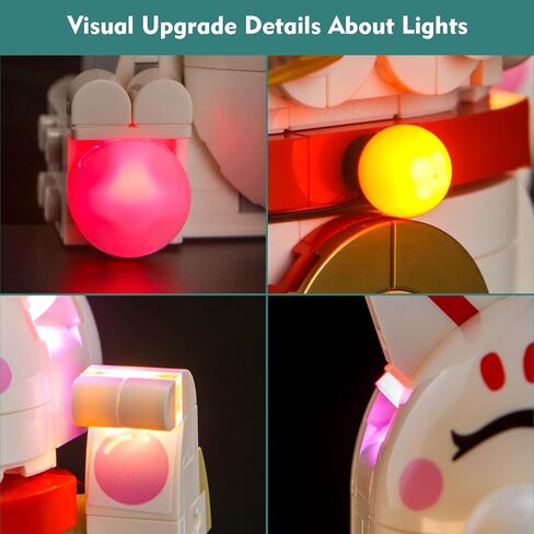 Light kit Compatible with Lego Lucky Cat - No Model Only Light, LED Lighting Accessories Compatible with Lego Lucky Cat 40813 in Saudi Arabia