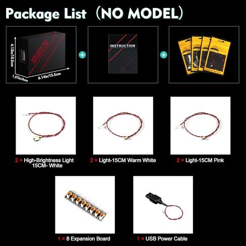 Light kit Compatible with Lego Lucky Cat - No Model Only Light, LED Lighting Accessories Compatible with Lego Lucky Cat 40813 in Saudi Arabia