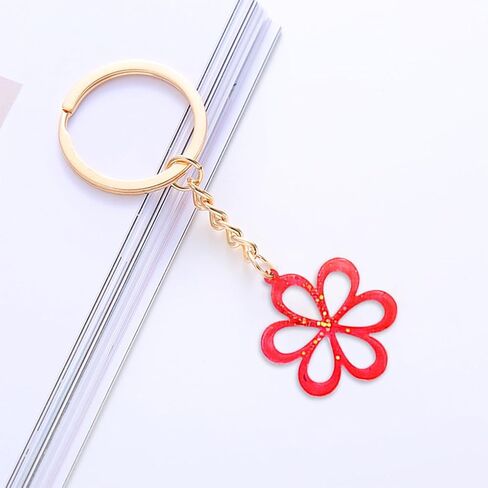 FineInno 6pcs Flowers Pendant Resin Molds Silicone Tree Earrings Epoxy Molds with Holes DIY Foliage Epoxy Resin Molds Silicone for Necklace Jewelry Making in Saudi Arabia