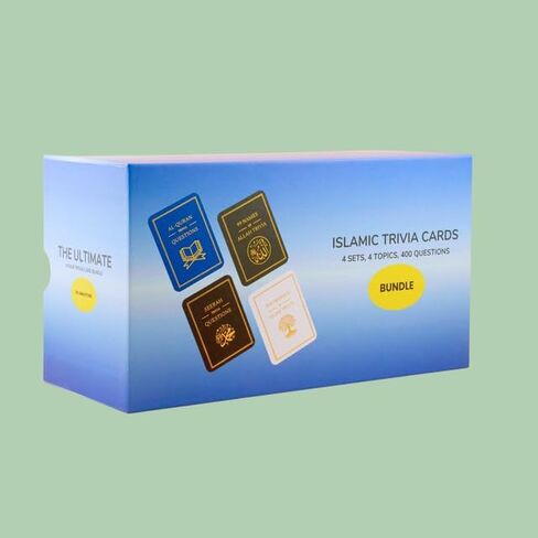 The Seerah of The Prophet Islamic Trivia Card Games | Premium Quality | Magnetic Box | Islamic Gifts for Muslims in Saudi Arabia