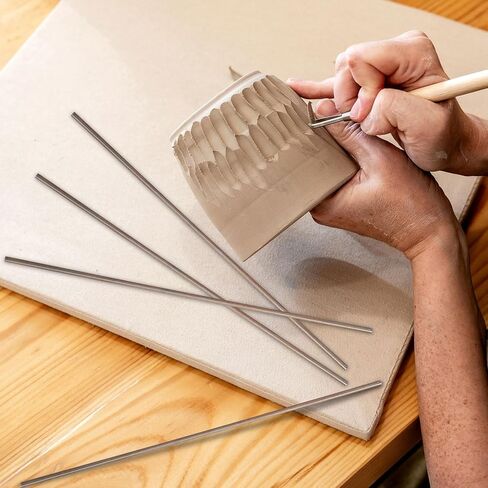 Veemoon سلك تنجستن عالي الحرارة 2462 درجة فهرنهايت، 4 قطع درجة حرارة عالية لفرن السيراميك المقاوم للمجوهرات سلك أدوات إطلاق الفخار التنغستن لفائف معدنية فرن مقاوم للحرارة 20. 00x0. 30x0. in Kuwait