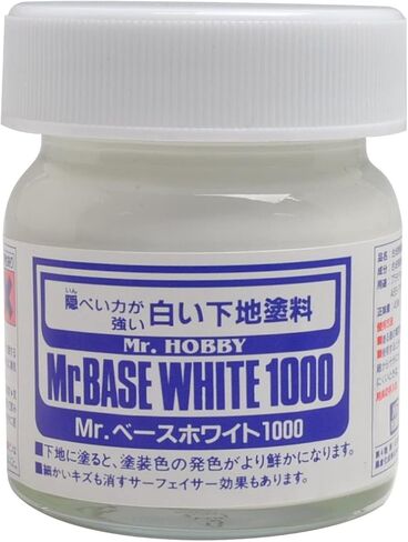 Mr. Hobby SF283 Mr. Base White 1000 Bottle 40ml, GSI in Saudi Arabia
