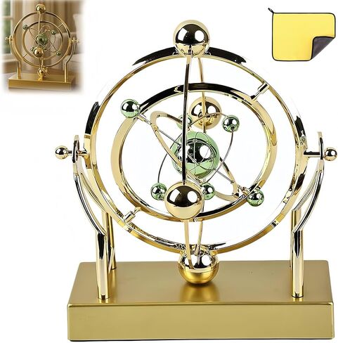 Celestial Orbit Perpetual Motion Pendulum, Kinetic Art Desk Decor 3D Space,Battery Powered Perpetual Motion Machine, Kinetic Art Desk Decor Science, Magnetic Balance Model for Home Or Office in Saudi Arabia