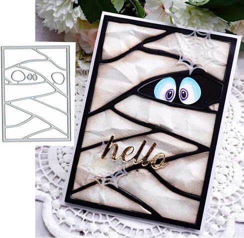 Christmas Border Eyes Frame Square Metal Die Cuts,Spring Sunflower Frame Leaf Cutting Dies Cut Stencils for DIY Scrapbooking Album Decorative Embossing Paper Dies for Card Making in Saudi Arabia