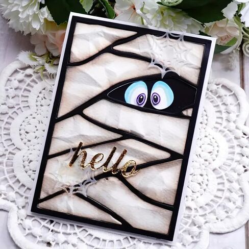 Christmas Border Eyes Frame Square Metal Die Cuts,Spring Sunflower Frame Leaf Cutting Dies Cut Stencils for DIY Scrapbooking Album Decorative Embossing Paper Dies for Card Making in Saudi Arabia