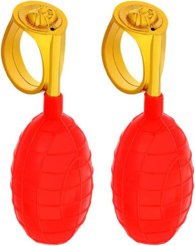 2Pcs Water Squirting Ring Prank Supplies Easy Activation Fun Accessories for April Fool's Day Party Humorous Water Play for Adults in Saudi Arabia