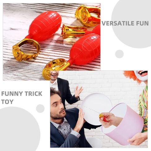 2Pcs Water Squirting Ring Prank Supplies Easy Activation Fun Accessories for April Fool's Day Party Humorous Water Play for Adults in Saudi Arabia