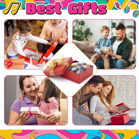 Soulchen 100 Pack Mini Fidget Spinner Toys Valentines Party Favors Basket Goodie Bag Filler Gift, Stress Relief Sensory Toy for Children, Teens, Adults, Treasure Box Stuffers Classroom Prizes Supplies in Saudi Arabia