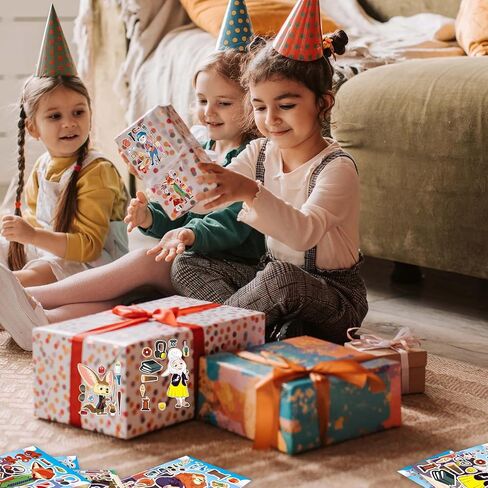 24 قطعة من ملصقات Zoot 2 تصنع وجهًا - 8 تصميمات Jud Hopps Nic Wilde Anime اللطيفة من ملصقات مدينة الحيوانات الكرتونية اصنعها بنفسك لمحبي سجل القصاصات ومستلزمات حفلات أعياد الميلاد وهدايا الألعاب in Kuwait