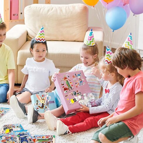 24 قطعة من ملصقات Zoot 2 تصنع وجهًا - 8 تصميمات Jud Hopps Nic Wilde Anime اللطيفة من ملصقات مدينة الحيوانات الكرتونية اصنعها بنفسك لمحبي سجل القصاصات ومستلزمات حفلات أعياد الميلاد وهدايا الألعاب in Kuwait