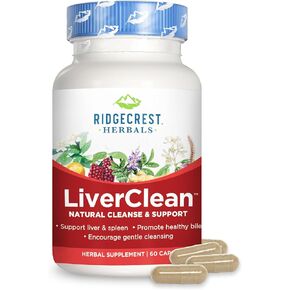 RIDGECREST HERBALS LIVER CLEAN, 60 CAP