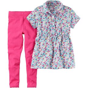 Carter's Girls' 2 Pc Playwear Sets 259g380