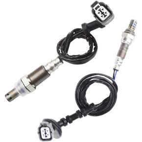 higherbro 2X Oxygen Sensor 1 & 2 for 2003 2004 2005 2006 2007 Honda Accord 2.4L Upstream + Downstream Upper Lower