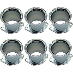 UcarSoon Velocity Stacks Air Horn Trumpet Replacement for Weber 40 44 45 48 IDF IDA PHH DCOE (6 PCS)