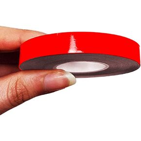 4R Quattroerre.it 10503 Trim Stripes Adhesive Strips for Cars, Neon Red, 10 mm x 10 mt