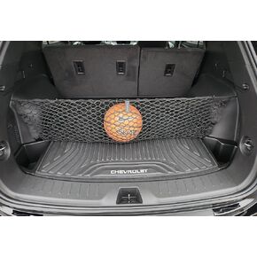 Envelope Style Automotive Elastic Trunk Middle Mesh Cargo Net for Chevrolet Blazer (RS) - Premium Trunk Organizer and Storage - Luggage Net for Crossover- Car Organizer for Chevrolet Blazer
