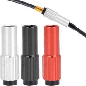 Mini Inline Bicycle Cable Adjusters w/End Caps - 2 pcs/bag, 3 colors option