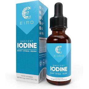 EIRO Nascent Iodine Drops | Superior Absorption | Thyroid Support
