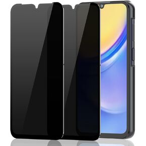 YWXTW [2 Pack Privacy Screen Protector for Samsung Galaxy A16 5G, Upgraded 25° Anti Spy Private Tempered Glass Screen Protector for Samsung A16 5G, Anti Scratch