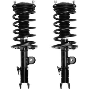 AUTOSITY Front Complete Struts Shocks Absorber with Coil Spring Assembly Replacement for 2010-2015 Prius 2 PCS 172688+172689