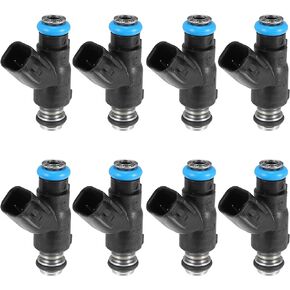 X AUTOHAUX 8Pcs 12613412 Fuel Injector for Chevrolet Silverado 2500 HD 3500 HD High Country, LT, LTZ, WT 6.0L 6.6L 2010-2019 for GMC Yukon XL 2500 SLE, SLT 6.0L 2010-2013