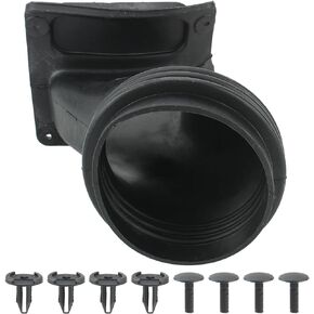 Carbhub 77072385 Air Inlet Intake Duct Tube Fit for 2015-2022 Dodge Challenger Hellcat Black Replace 77072385