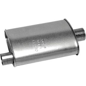 Walker SoundFX 18426 Direct Fit Exhaust Muffler 2.5" Inlet (ID) 2.125" Outlet (ID) for Jeep CJ7