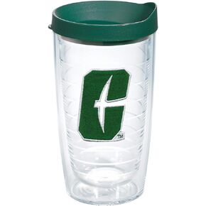 Tervis صنع في الولايات المتحدة الأمريكية بجدار مزدوج جامعة نورث كارولينا UNC Charlotte 49ers كوب معزول يحافظ على المشروبات باردة وساخنة، 16oz، في كل مكان