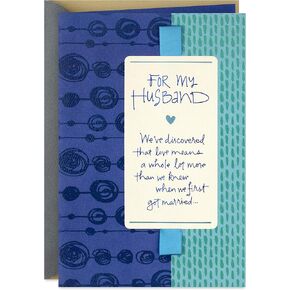 Hallmark Fathers Day Card for Husband (Beautiful Tomorrows) (659FFW2147) in Saudi Arabia