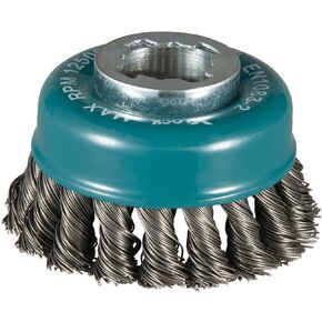 Makita D-72621 X-Lock 3-1/8" Carbon Steel Knot Wire Cup Brush