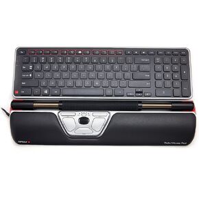 Contour Design Ultimate Workstation Red Wireless - تتضمن لوحة مفاتيح RollerMouse Red & Balance - مجموعة لوحة مفاتيح وماوس لاسلكية مريحة - متوافقة مع أجهزة كمبيوتر Mac والكمبيوتر الشخصي in Kuwait