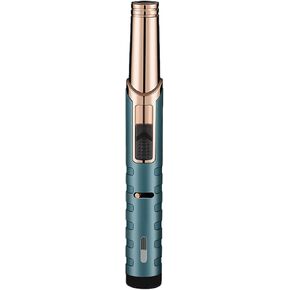 Navpeak Torch Lighter شعلة الطبخ القابلة لإعادة الملء مع قفل أمان، نافذة غاز، للشموع، المطبخ، الشواية الخارجية، الشواء (البوتان غير متضمن) (أسود) in Kuwait