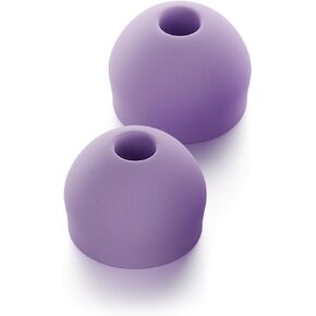 Earplug XXS Tips Replacement Set, Noise Reduction Replacements Soft Flexible Silicone Eartips for Earplugs, Earphones & Earbuds (Black)