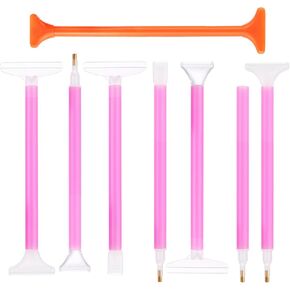 Lusofie 8Pcs Diamond Painting Pens 5D Diamond Embroidery Pen Point Drill Pen Diamond Art Pens for Crafts DIY Diamond Painting Accessories in Kuwait