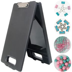 Heavy Duty Clipboard with Storage Plastic Storage clipboard with Handle High Capacity Nursing Clipboards with Pen Holder for Doctor Professionals Teachers Students Sales Coach School Office