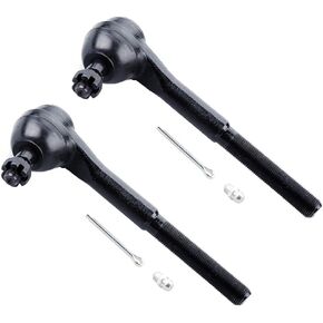 SCITOO 2PC Front Suspension Kit for Chevy Bel Air Biscayne Blazer C10 Panel ES370R Front Inner Tie Rod End for Chevy P10 VAN 68-70 for GMC P15 P1500 VAN 67-70 Inner Tie Rod Ends Auto Parts
