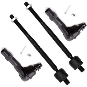 SCITOO 4-PC SET Suspension Kit For Ford Explorer Explorer Sport Trac For Mercury Mountaineer Inner Tie Rod End,Outer Tie Rod End