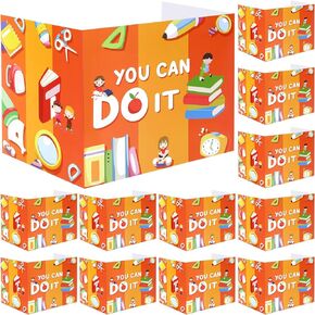 12 Pcs Privacy Boards Classroom Privacy Screen Bright Colored Desk Privacy Panel Classroom Desk Dividers for Students Privacy Folders for School Teacher Student Study Test Office Supplies (Adorable)