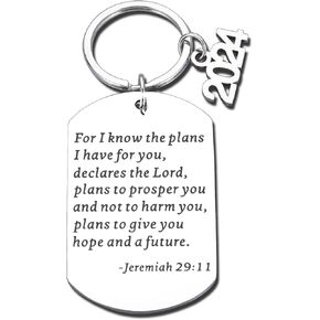 Graduation Gifts Keychain For Her Him Class of 2024 Senior High School Graduate Gifts for Boys Preschool College Medical Engineer Students School Nurse Master Phd Degree Gifts From Mom Dad I Know in Kuwait