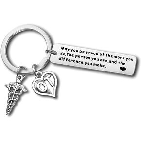 Dabihu Occupational Therapist Appreciation Gift OT Thank You Keychain OT Assistant Appreciation Jewelry Occupational Therapist Student Graduation Birthday Gift Employee Coworker Gift Retirement Gift