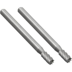 Proxxon 28722 Tungsten vanadium cutter, cylinder, 2 pcs, 7/64", Silver