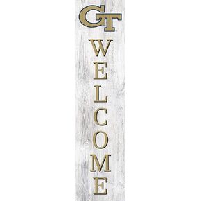 Fan Creations NCAA Georgia Tech Unisex Georgia Tech 24" Welcome Leaner, Team, 24 inch