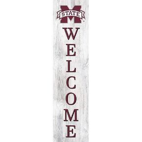 NCAA Mississippi State Bulldogs Unisex Mississippi State University 24" Welcome Leaner, Team, 24 inch