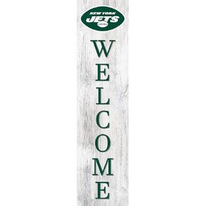 Fan Creations NFL New York Jets Unisex New York Jets 24" Welcome Leaner, Team, 24 inch