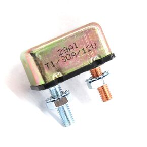 ZOOKOTO 12V 10Amp Universal Automatic Reset Circuit Breaker for Automotive Marine