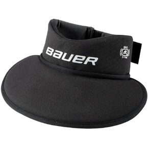 Bauer Youth NG NLP8 Core Neck Guard Bib, Black